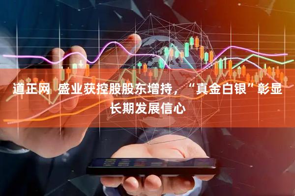 道正网  盛业获控股股东增持，“真金白银”彰显长期发展信心